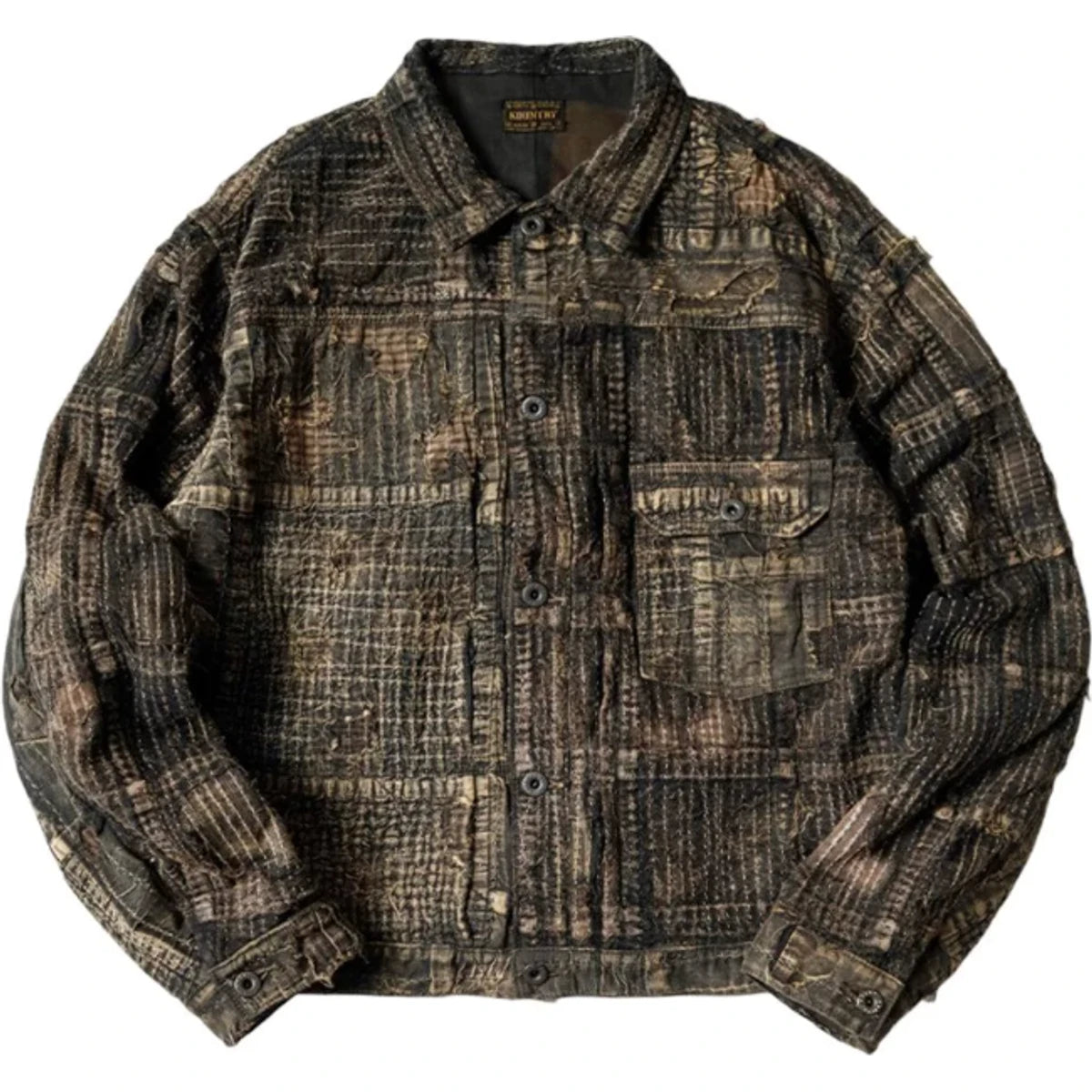 Kapital TEACORE Black Boro Spring 1st Jacket | CO JP Gallery Kapital TEACORE Black Boro Spring 1st Jacket | CO JP Gallery