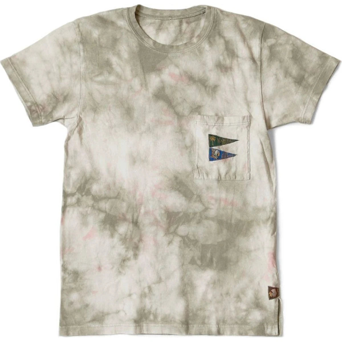 Kapital Tenjiku Pennant T (3 Flags) Smoky Ashbury Dyed (2021)