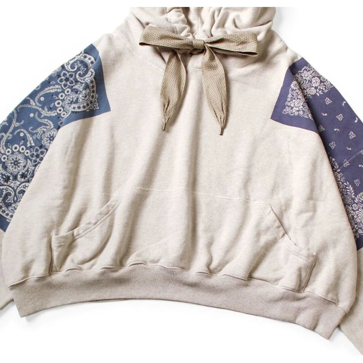 Kapital Top Fleece Bandana Devil Hoodie