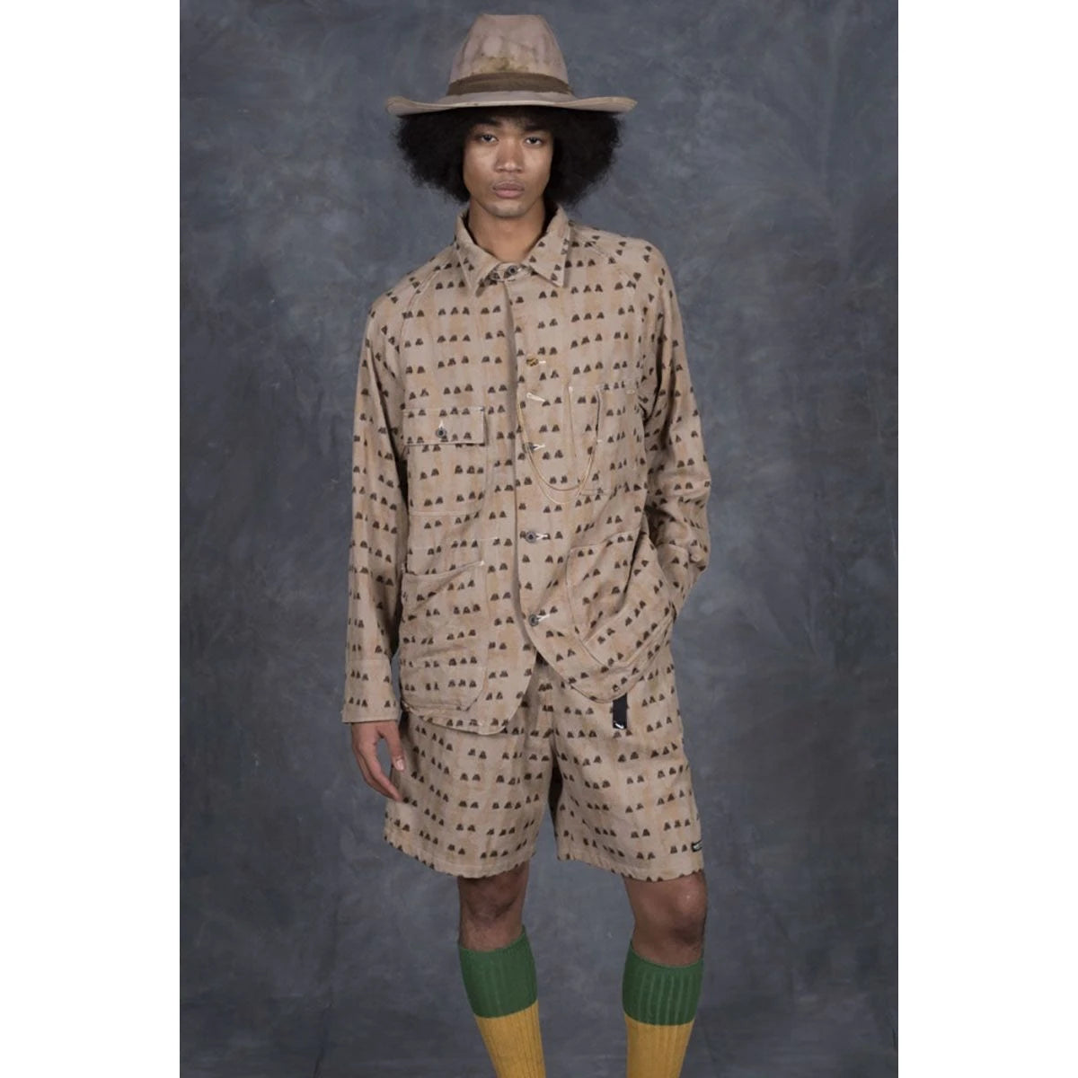 Kapital Tsume-Shobu Print Easy Shorts