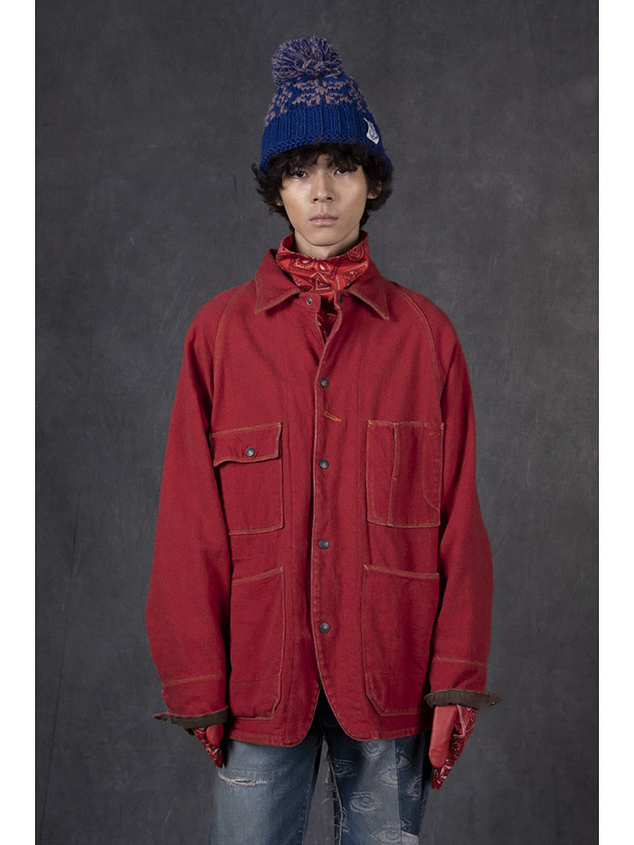 Kapital Twill Aged Wool Cactus Coverall