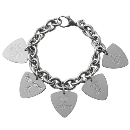 Hysteric Glamour Guitar Pick Charm Bracelet