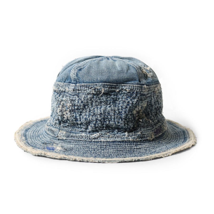 Kapital 11.5oz Denim “The Old Man & The Sea” Hat (Distressed Remake)