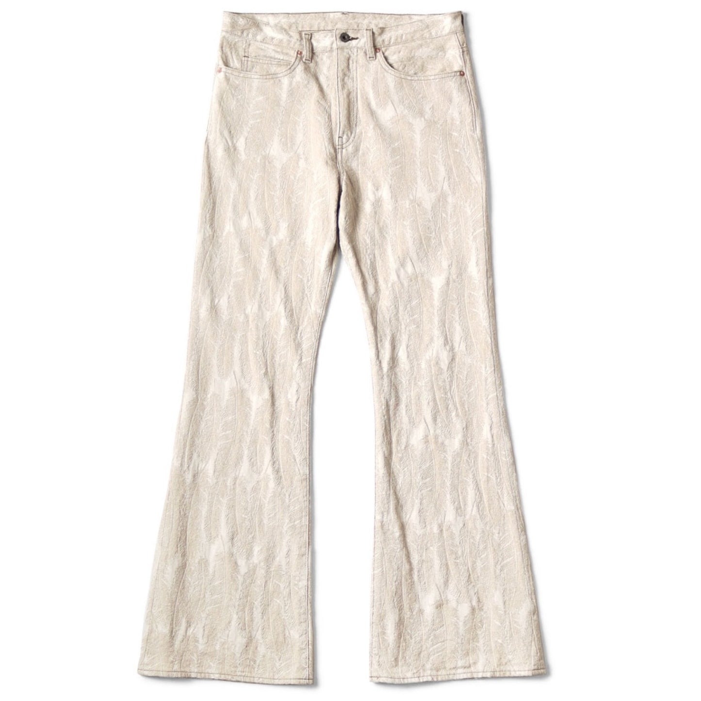 Kapital 12oz 5P Okabellbo Magpie Feather Denim Pants