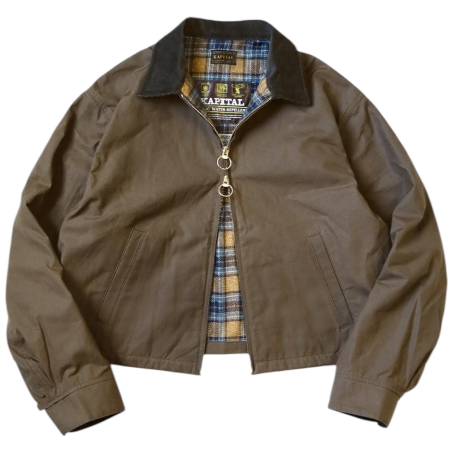 Kapital Weather Cotton Oil Coating Drizzler Jacket