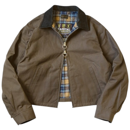 Kapital Weather Cotton Oil Coating Drizzler Jacket