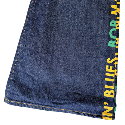 Kapital 14oz Denim Marley Talkin' Blues Apron Skouser Pants