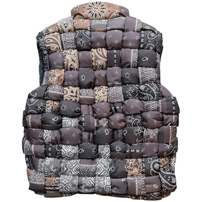 Kapital Bandana Transfer Nylon Keel Weaving Vest