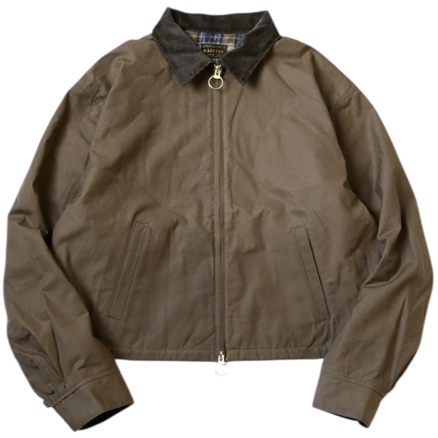 Kapital Weather Cotton Oil Coating Drizzler Jacket