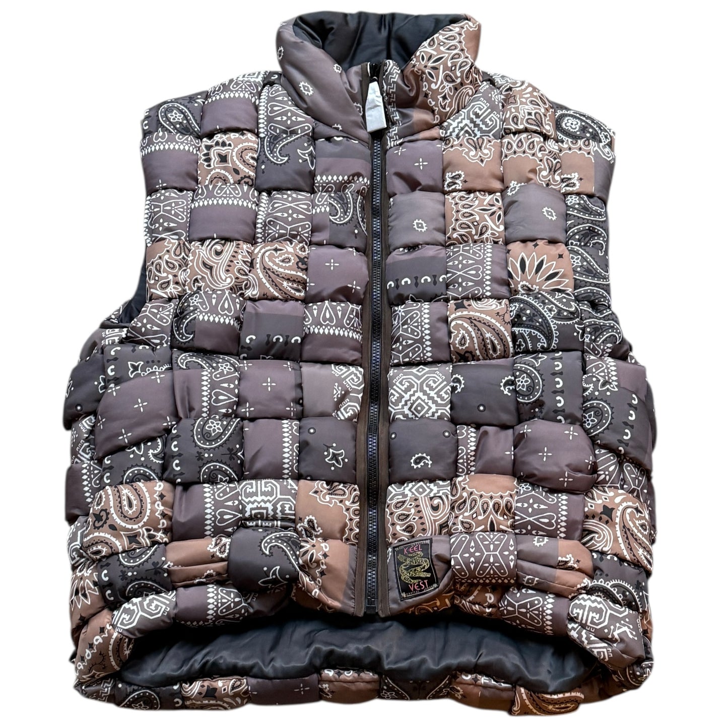 Kapital Bandana Transfer Nylon Keel Weaving Vest