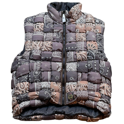 Kapital Bandana Transfer Nylon Keel Weaving Vest