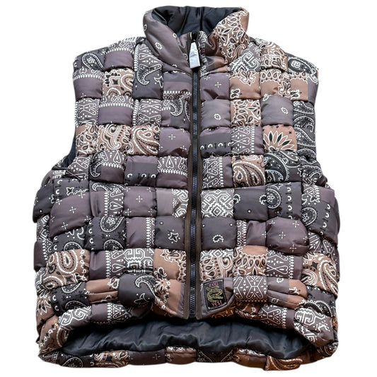 Kapital Bandana Transfer Nylon Keel Weaving Vest