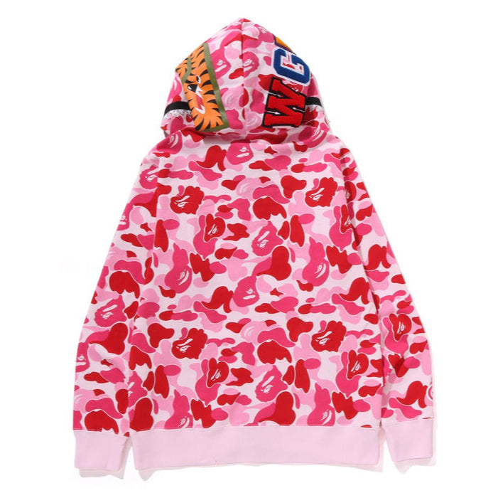 BAPE ABC CAMO CRYSTAL STONE SHARK FULL ZIP HOODIE