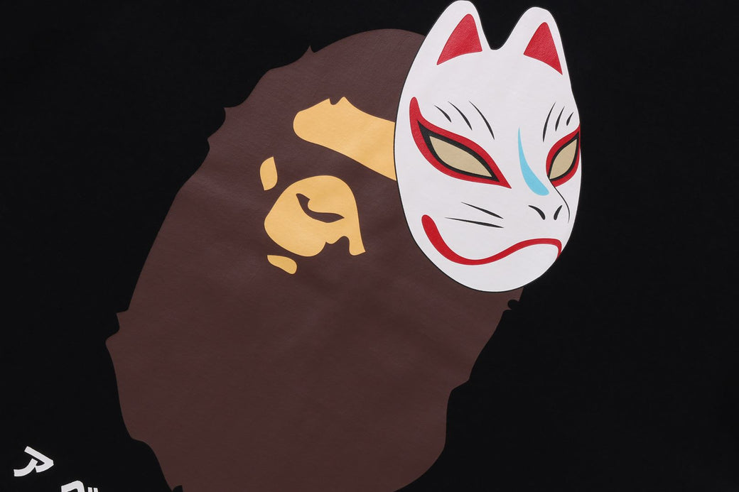 BAPE JAPANESE FOX MASK TEE