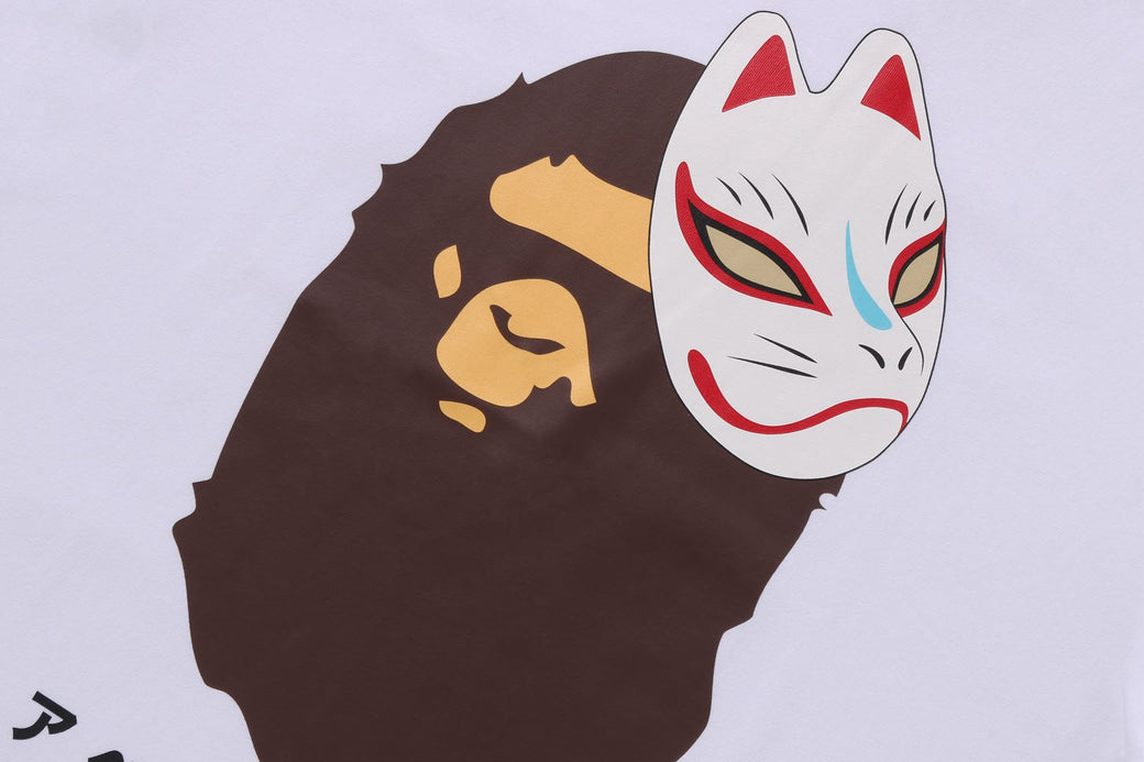 BAPE JAPANESE FOX MASK TEE