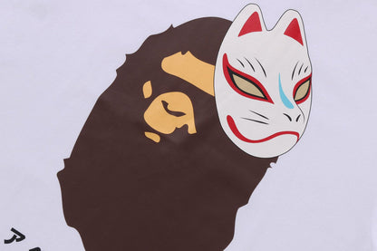BAPE JAPANESE FOX MASK TEE