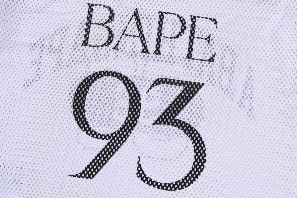 BAPE LINE CAMO MULTI LOGO RELAXED FIT FOOTBALL JERSEY