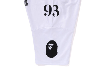 BAPE LINE CAMO MULTI LOGO RELAXED FIT FOOTBALL JERSEY