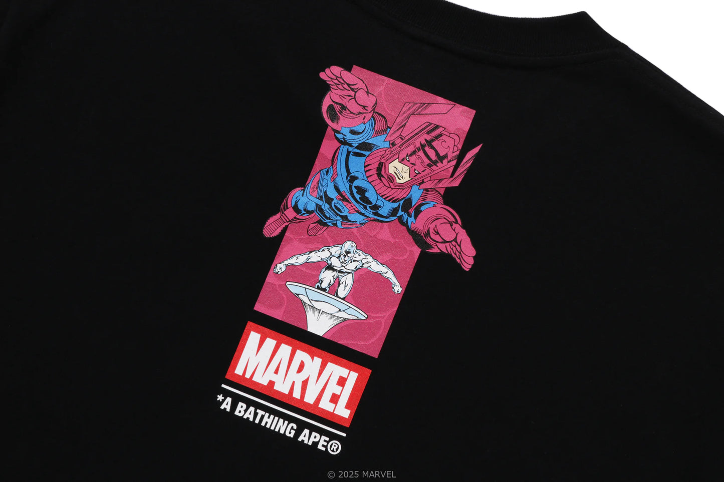 BAPE MARVEL GALACTUS & SILVER SURFER TEE