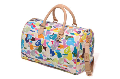 BAPE MULTI CAMO BOSTON BAG