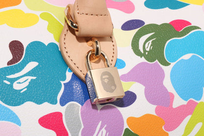 BAPE MULTI CAMO BOSTON BAG