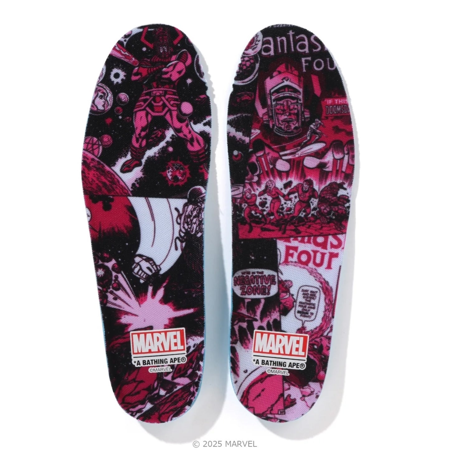 MARVEL BAPE STA GALACTUS & SILVER SURFER