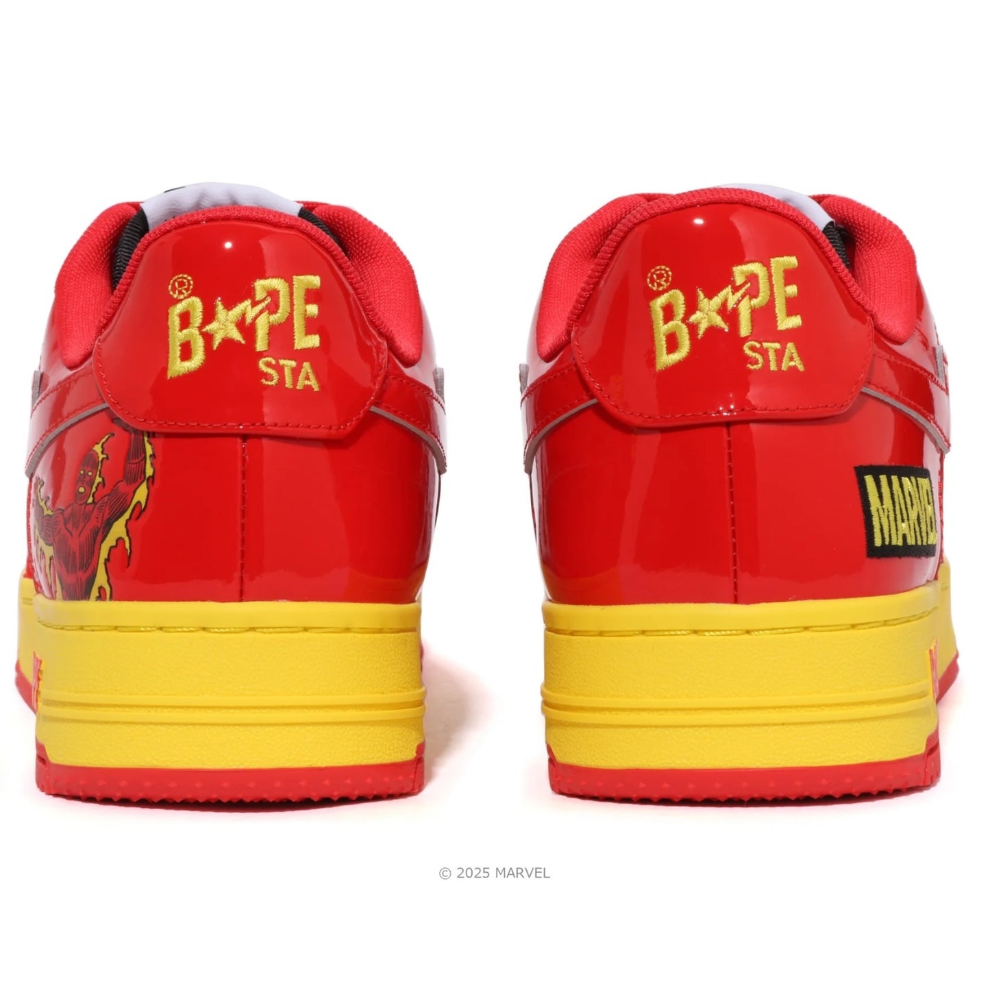MARVEL BAPE STA THE HUMAN TORCH