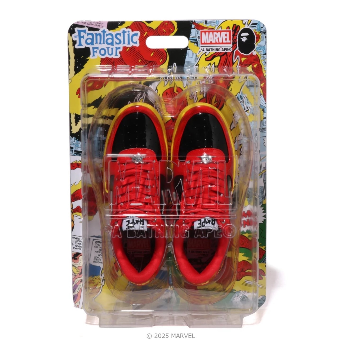 MARVEL BAPE STA THE HUMAN TORCH
