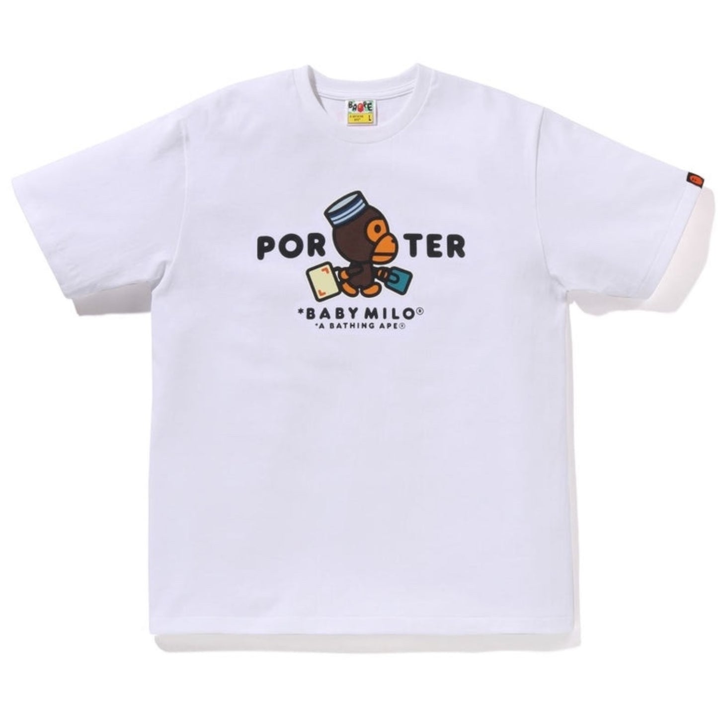 BAPE x PORTER STAND BABY MILO TEE