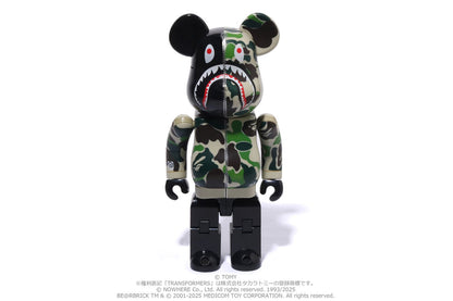 BAPE X TRANSFORMERS X BE@RBRICK ABC CAMO SHARK CONVOY 400%