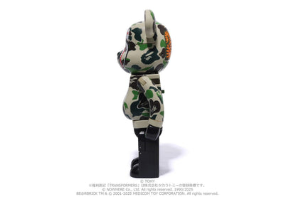 BAPE X TRANSFORMERS X BE@RBRICK ABC CAMO SHARK CONVOY 400%