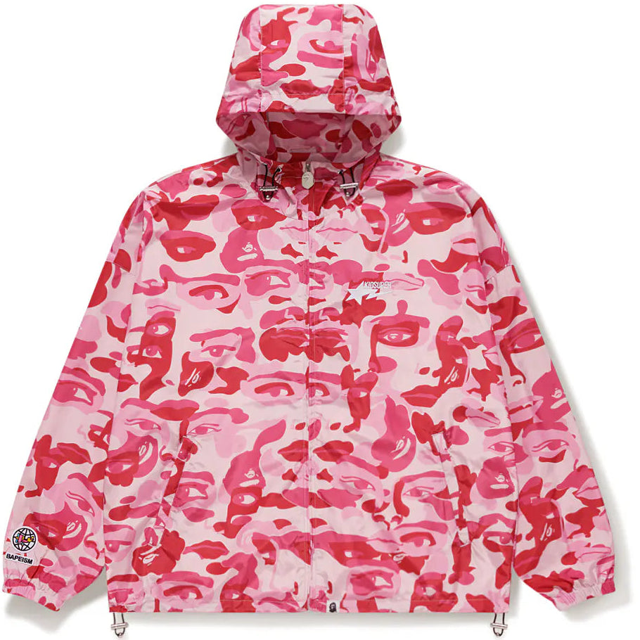 BAPE X KIDSUPER CAMO LIGHTWEIGHT JACKET