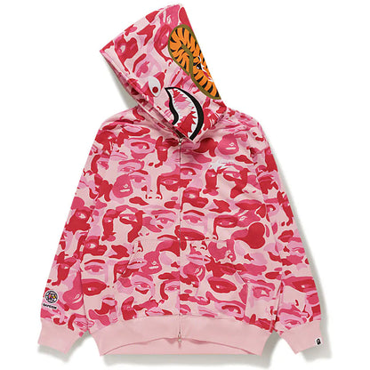 BAPE X KIDSUPER CAMO SHARK FULL ZIP HOODIE