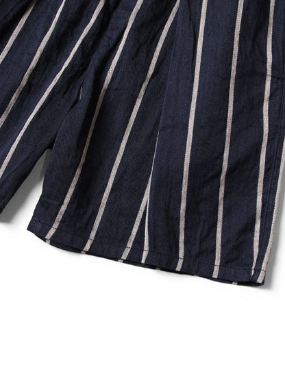 Kapital Linen Phillies Stripe Easy Beach Go Shorts