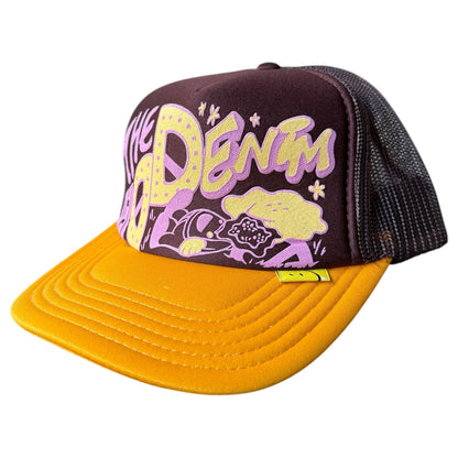 Kapital Kountry TH DD Print Trucker Cap