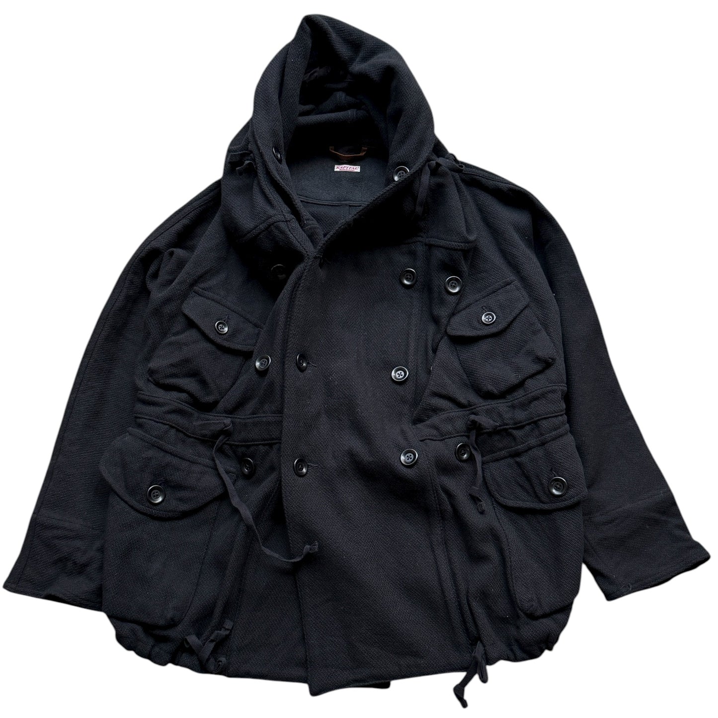 Kapital Vintage Melton Wool Ring Coat