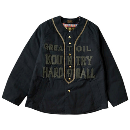 Kapital Cotton Weather Oil Coated Baseball Blouson
