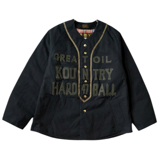 Kapital Cotton Weather Oil Coated Baseball Blouson