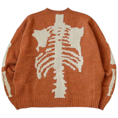 Kapital 5G Wool Bone Crew Sweater