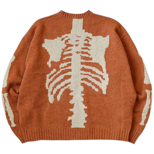 Kapital 5G Wool Bone Crew Sweater