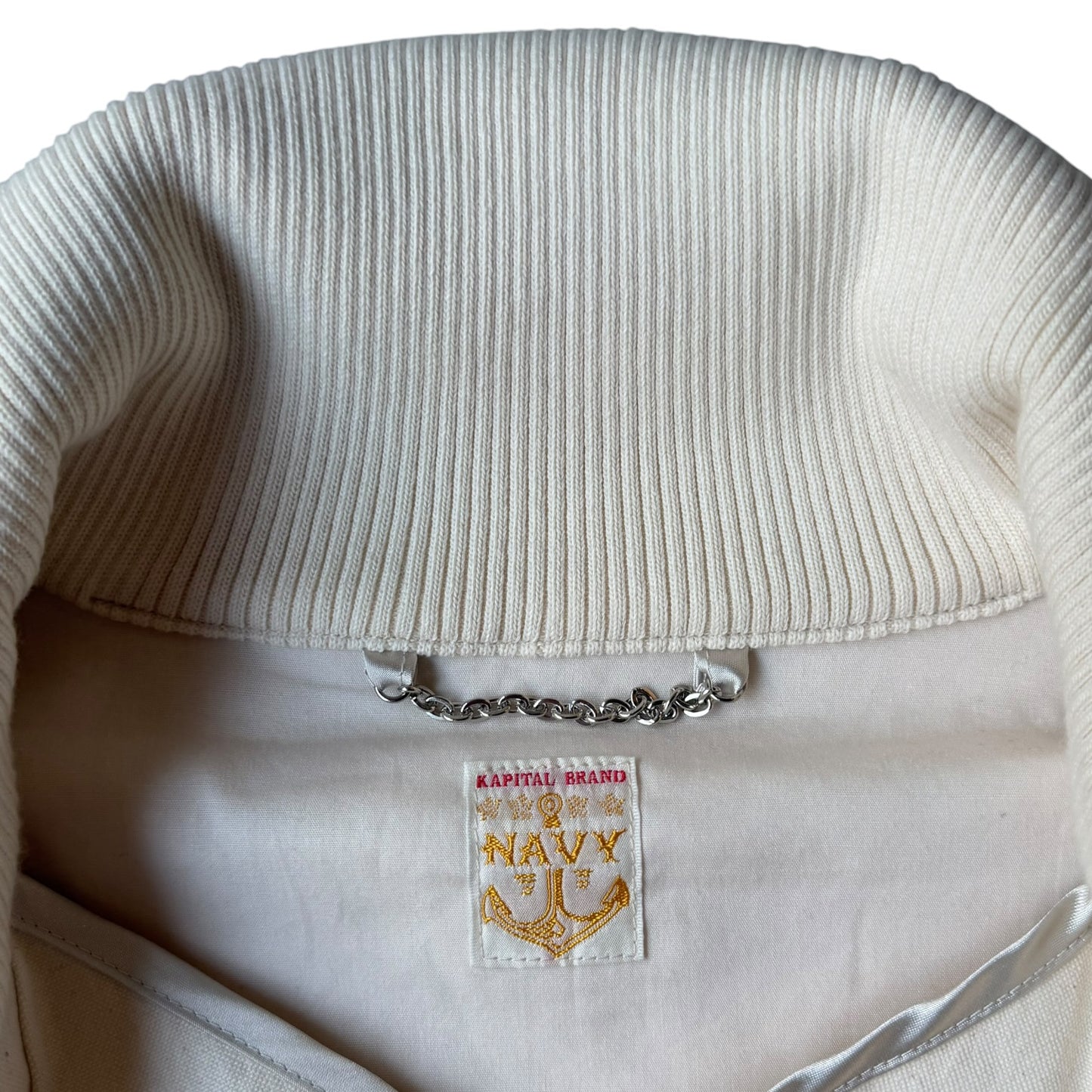 Kapital Water Repellent Light Canvas Zip Beacon Blouson