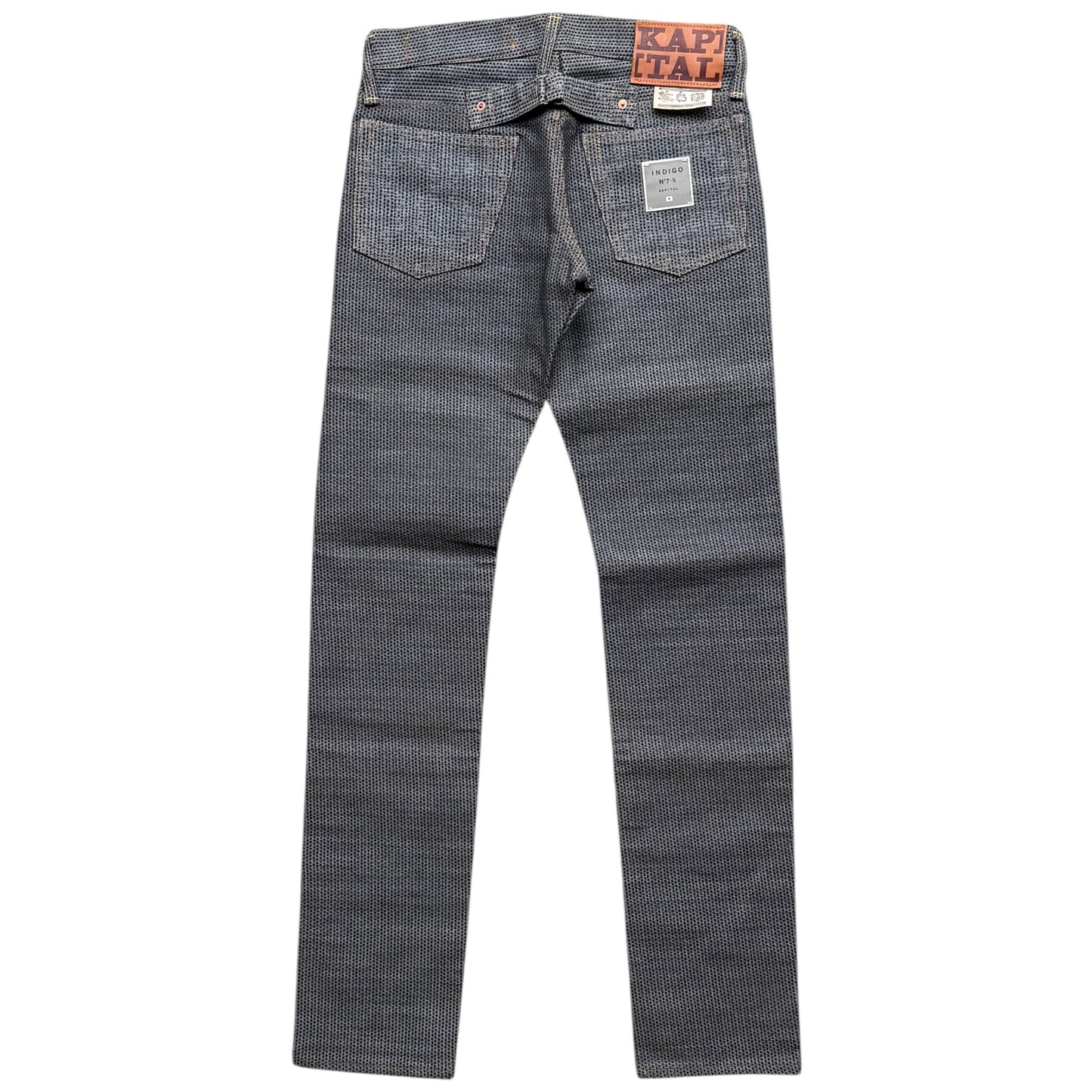 Kapital Century Denim 5P Stone No. 7 Diamond Pattern