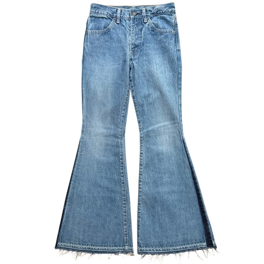 Kapital Kountry Vintage Washed Denim Super Flare Pants (2016)