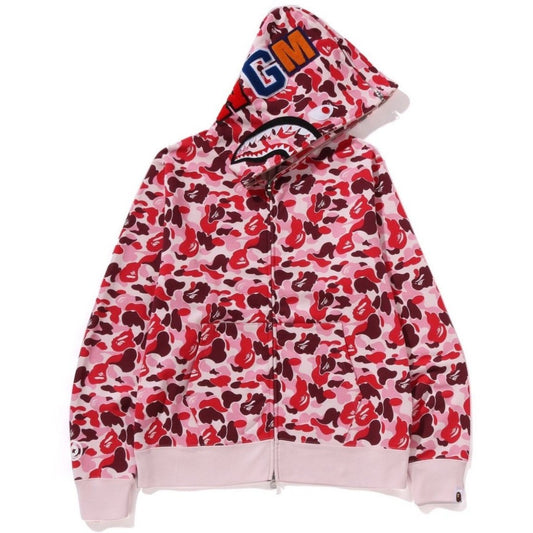 BAPE HIROSHIMA SEPARATE SHARK FULL ZIP HOODIE