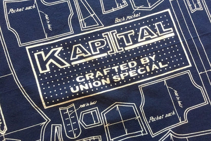Kapital Fastcolor Selvedge Bandana (Barbie Pattern Union Special)