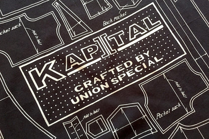 Kapital Fastcolor Selvedge Bandana (Barbie Pattern Union Special)