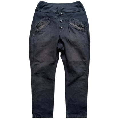 Kapital Post-Dyed Thin Canvas Sarouel Nouvelle Pants