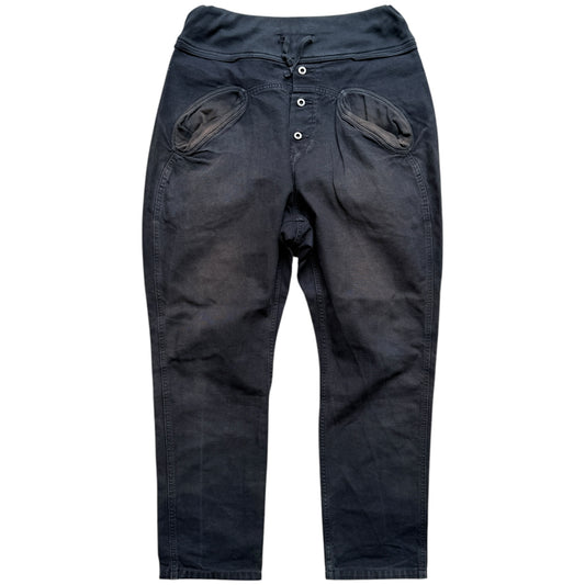 Kapital Post-Dyed Thin Canvas Sarouel Nouvelle Pants