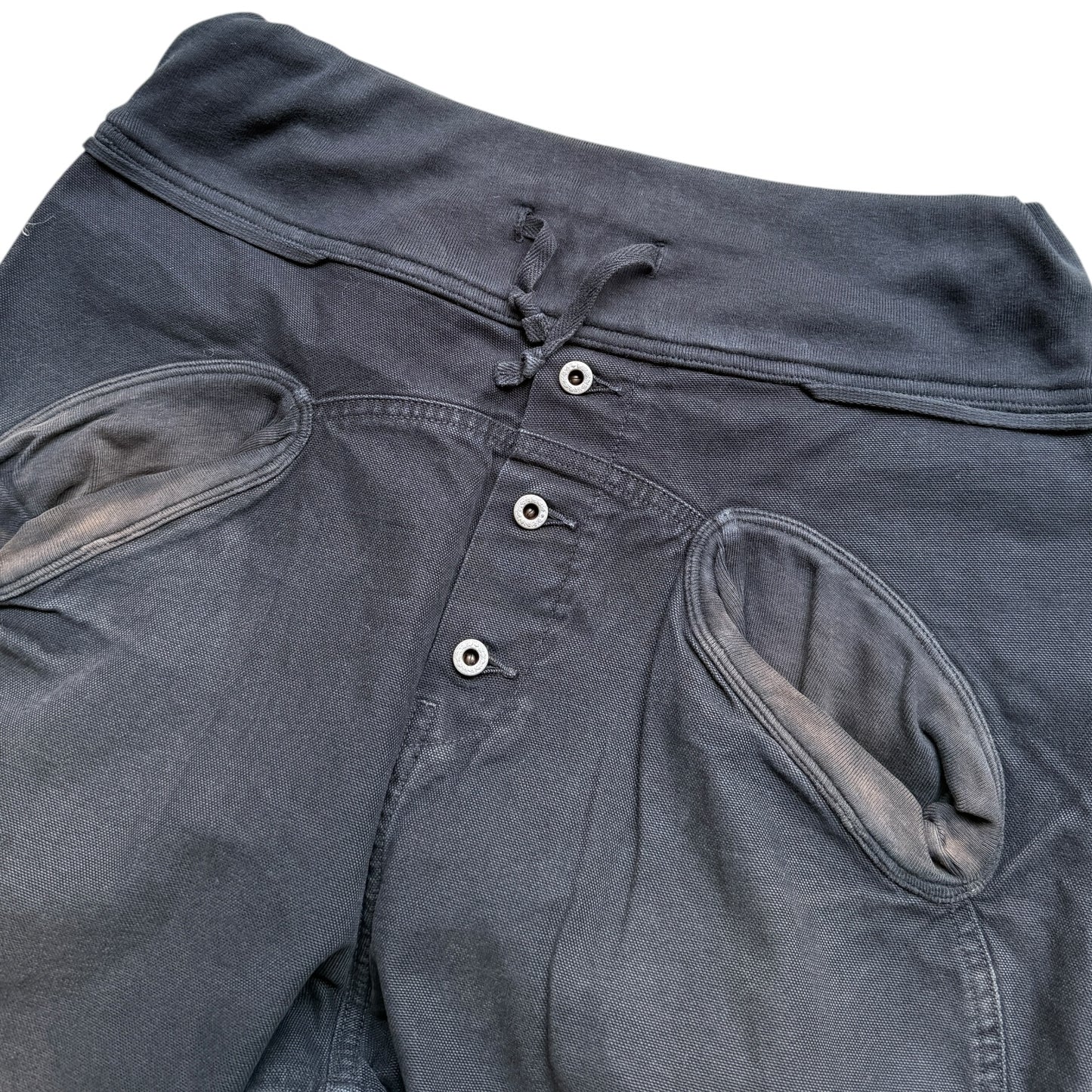 Kapital Post-Dyed Thin Canvas Sarouel Nouvelle Pants