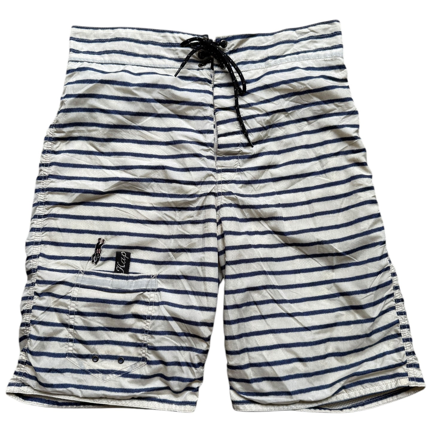 Kapital Stripe Swim Shorts